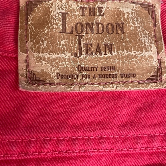 The London Jean Hot Pink 5-Pocket Jeans Women’s Size 10P. - Picture 11 of 16